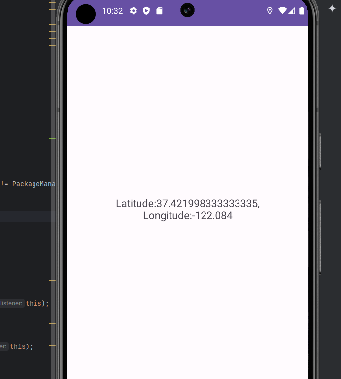 Geolocation Java