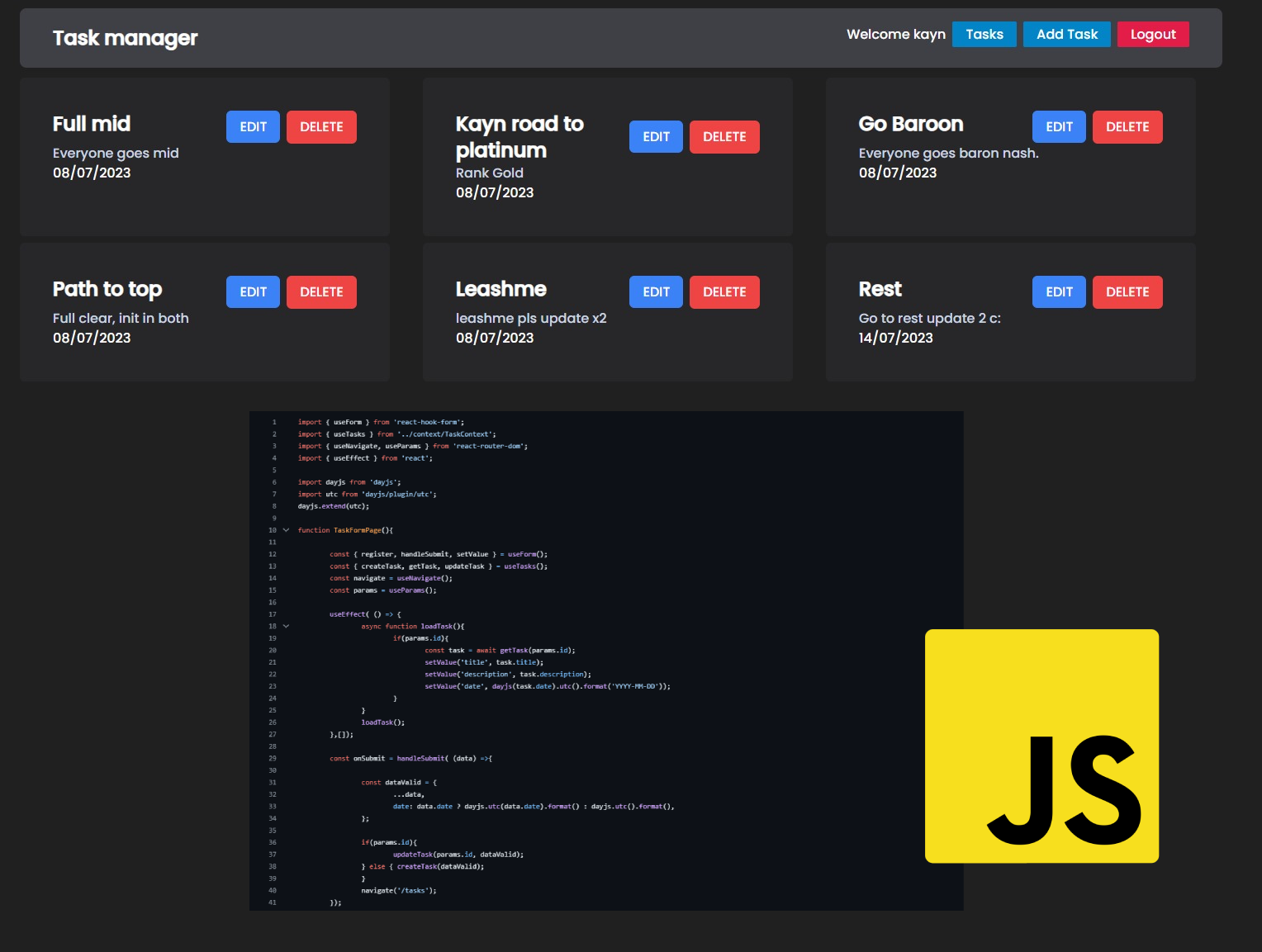 javascript image